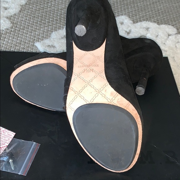 LAMB NIB Penny luxury sexy heel kidskin & suede all genuine leather - Picture 7 of 8